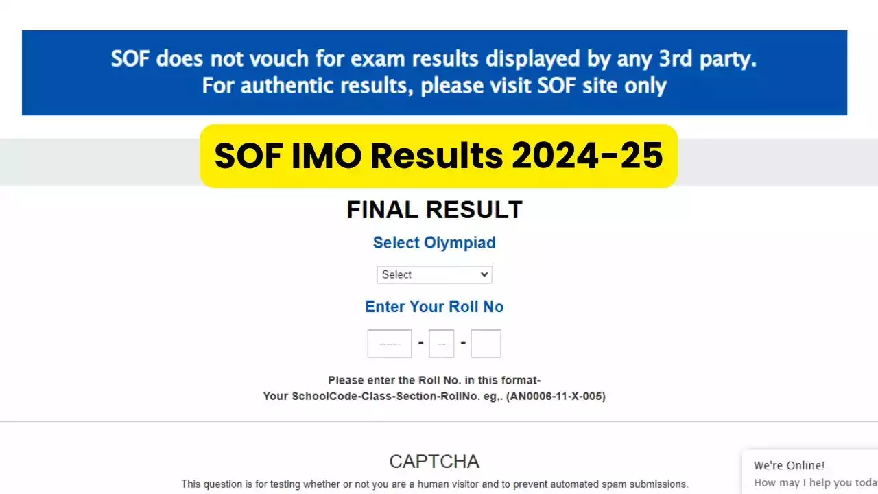 IMO Results 2024 25 SOF